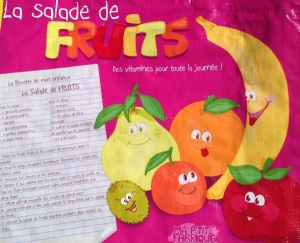 Sac Recette salade de fruits